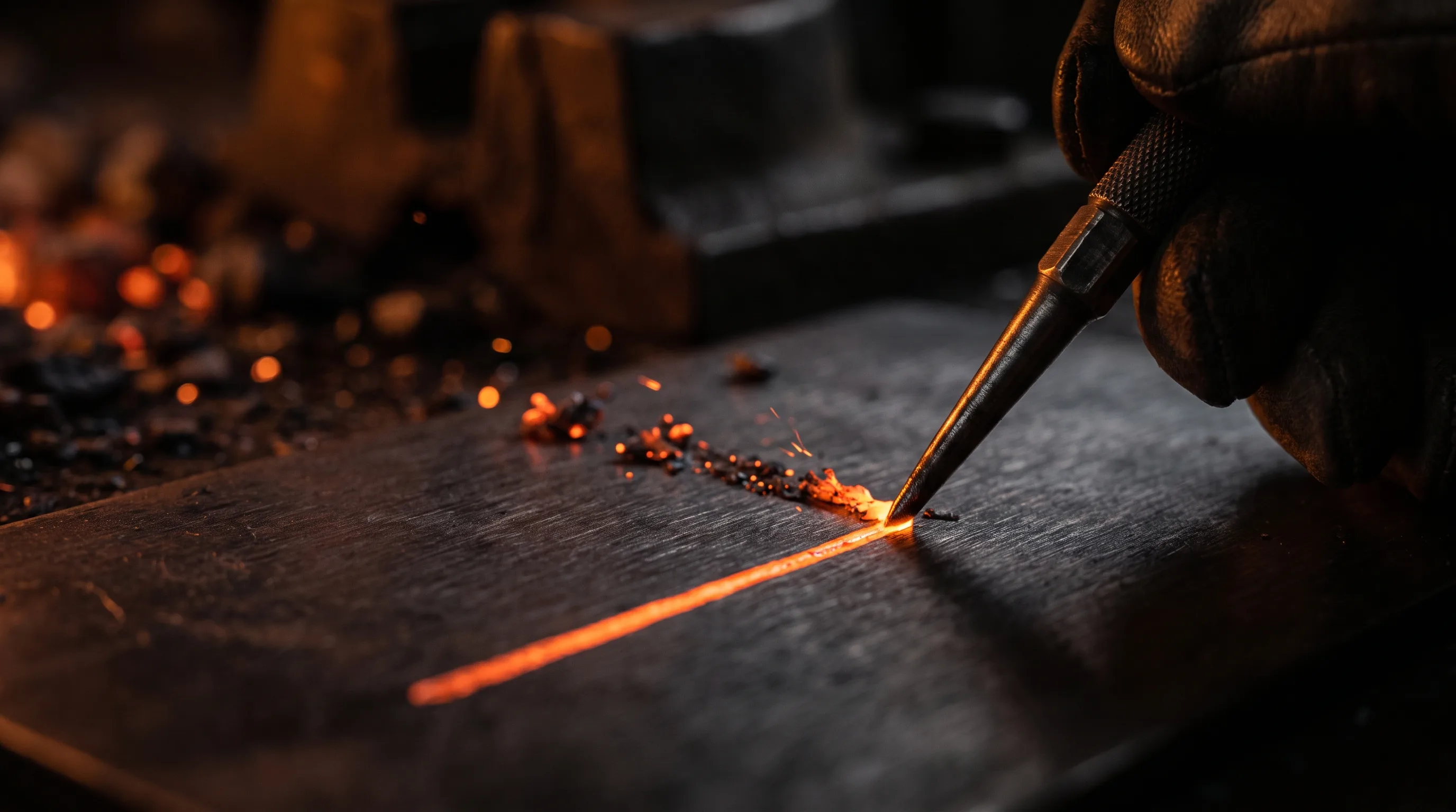 Design craft, forged in metal